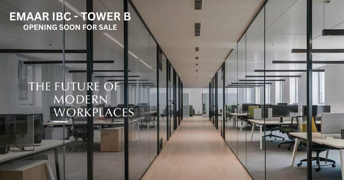 Emaar IBC Tower B modern Grade-A office space launching soon in Sector 61 Golf Course Extension Road Gurgaon